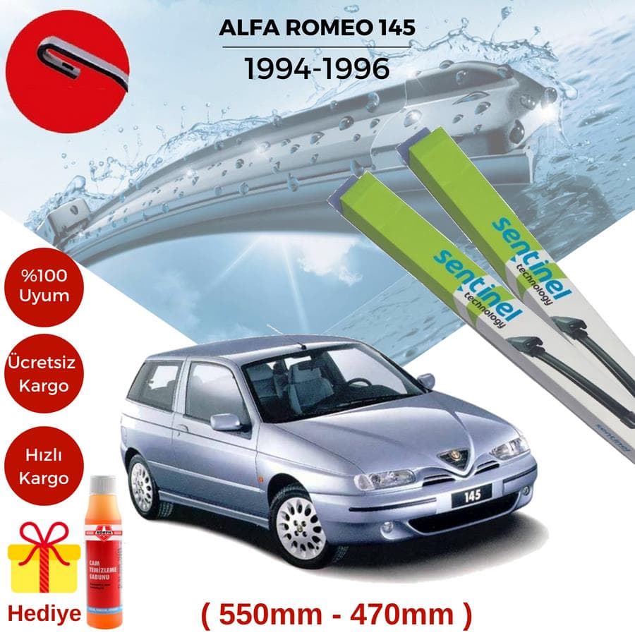Alfa Romeo 145 Silecek Takımı 1994-1996 (55-48)