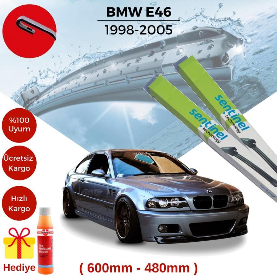 Bmw E46 Silecek Takımı 1998-2005 (60-48)