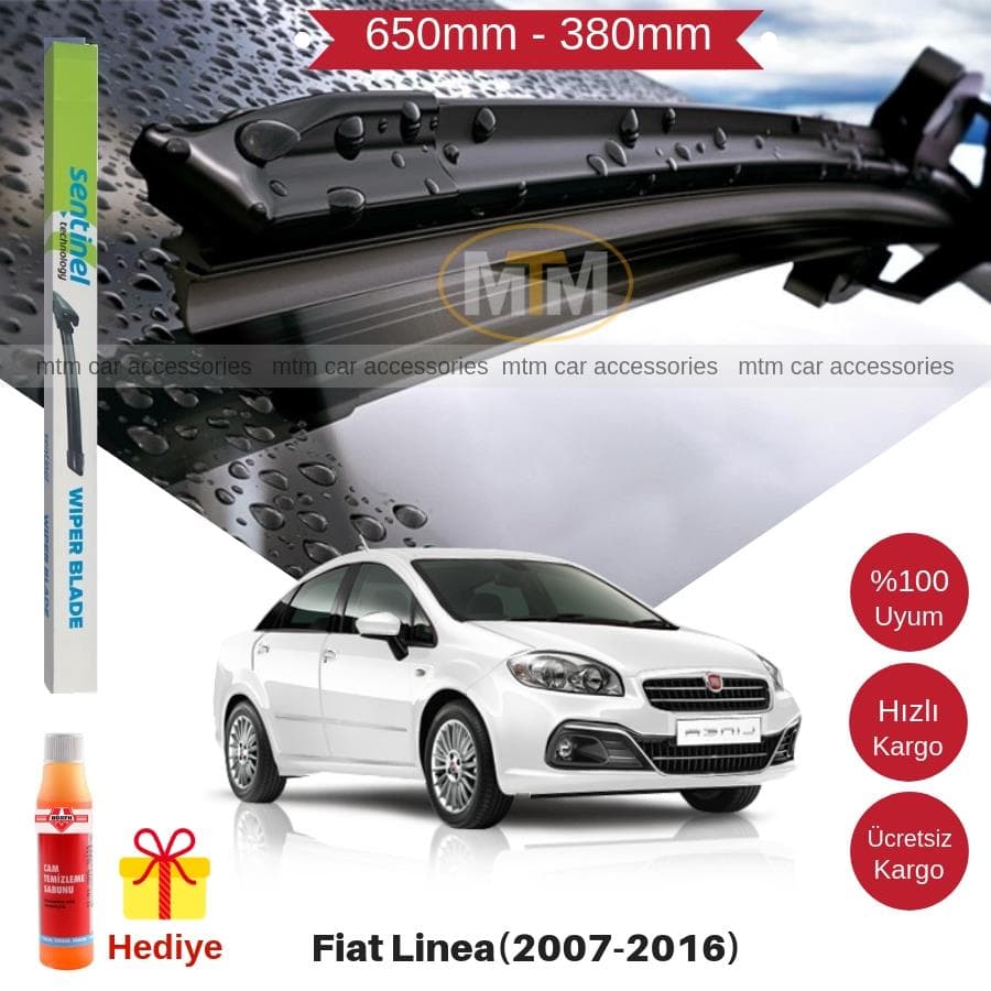 Fiat Linea Silecek Takımı 2007-2016 (MTM95-107)