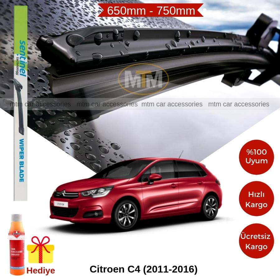 Citroen C4 Silecek Takımı 2011-2016 (MTM95-403)