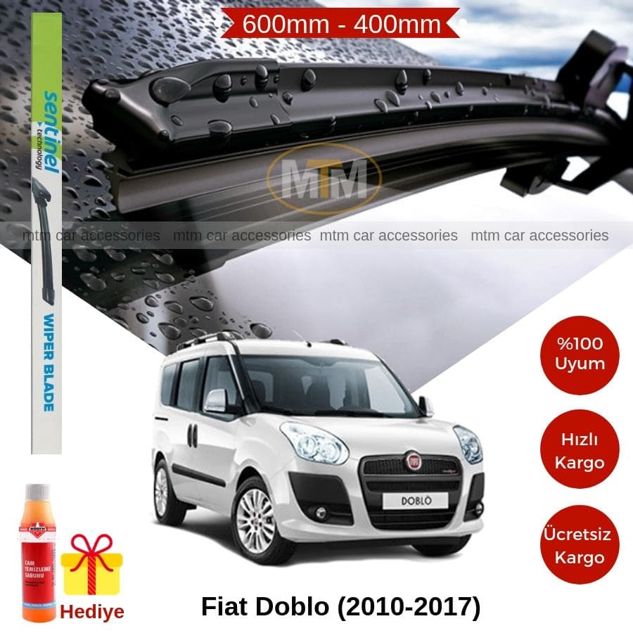 Fiat Doblo Silecek Takımı 2010-2017 (MTM95-105)