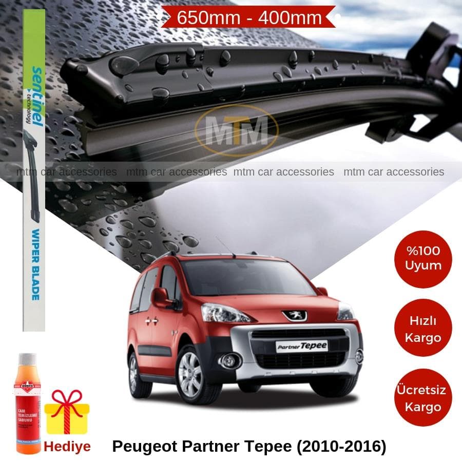 Peugeot Partner Tepee Silecek Takımı 2010-2016 (95-110)