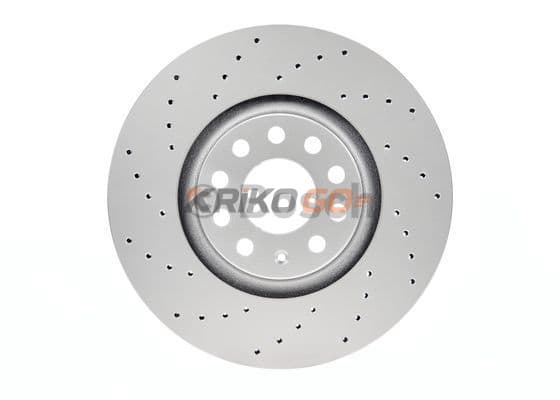 Audi A4 Ön Fren Diski 2.0 TFSI 220 Beygir 320 mm Çap Delikli Model 2005-2008 BOSCH