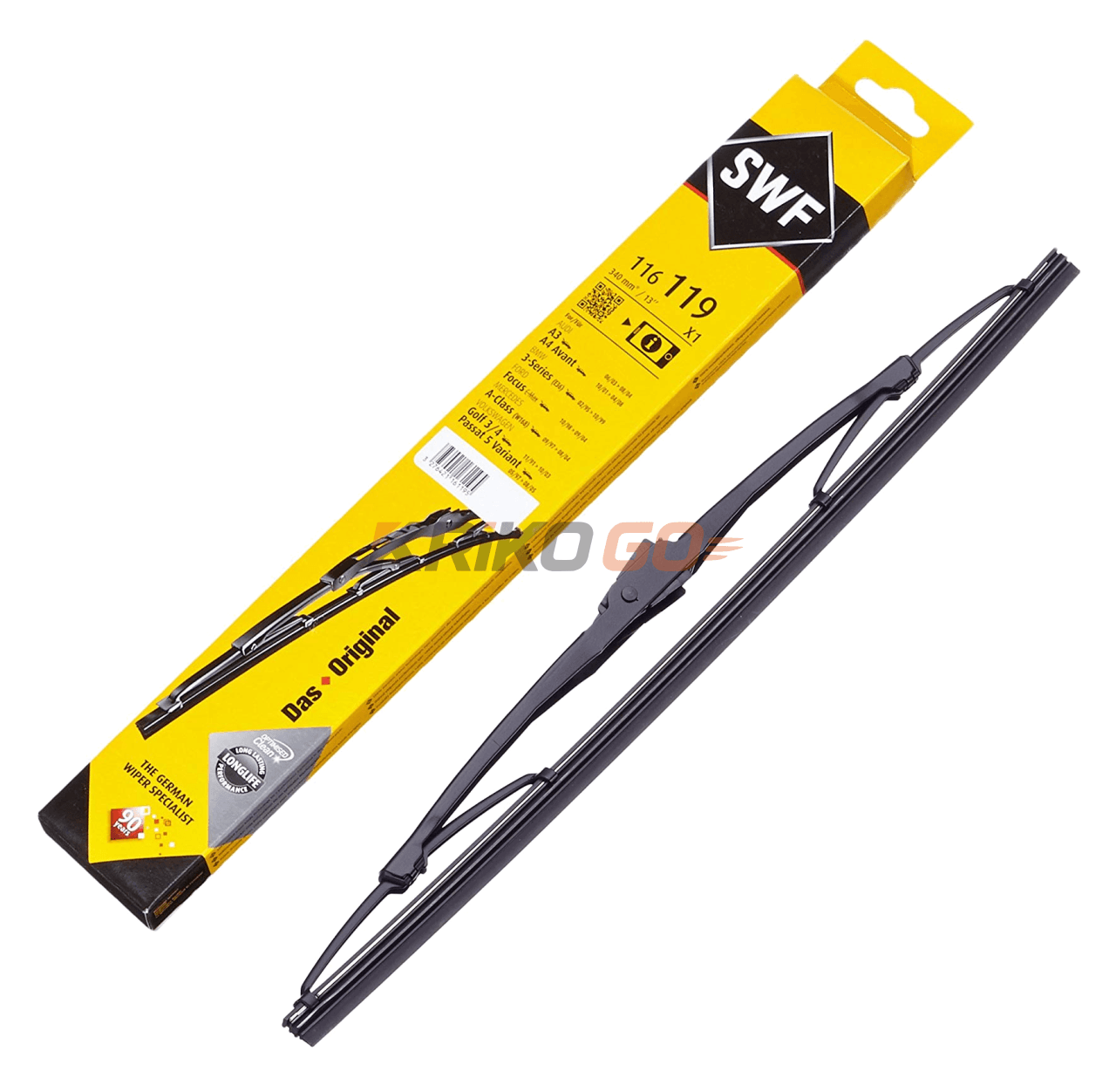 Audi A3 Arka Silecek 34 cm 2004-2013 SWF