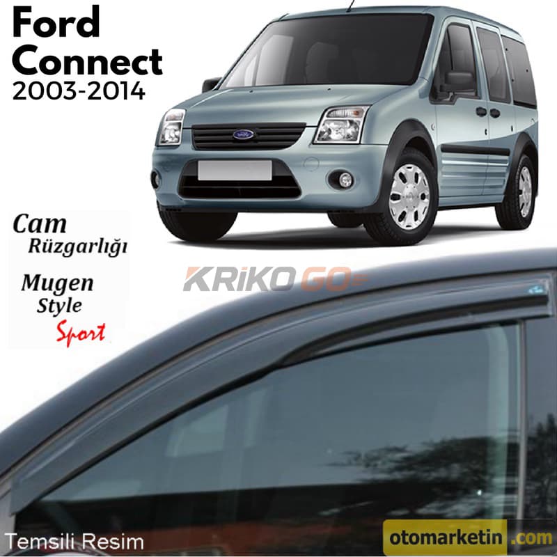 Ford Connect Mugen Cam Rüzgarlığı 2003-2014