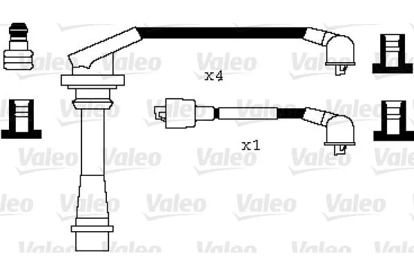 Buji Kablosu  Daihatsu Charade (G200)(1993->2000)  KRAFTVOLL 05070325