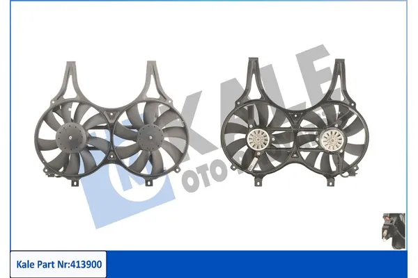 Radyatör Fan ve Motoru  Mercedes S -Serisi 4 Kapı (BM 220)(07.1998->)  VEKA 25-2802