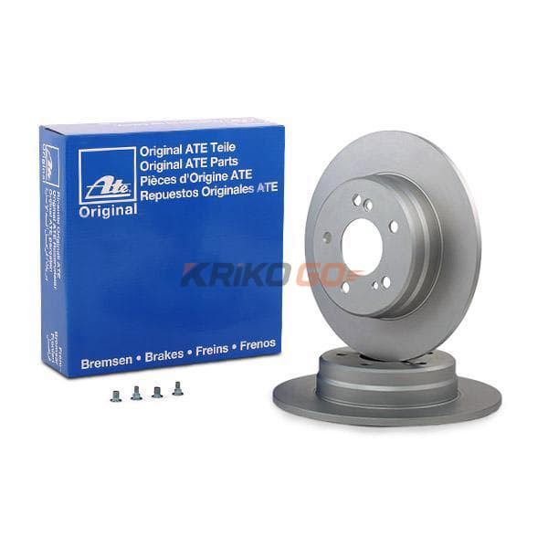 Mercedes E Serisi 210 Kasa Arka Fren Diski E220 CDI 143 Beygir 278 mm Çap 1996-2002 ATE ORIGINAL