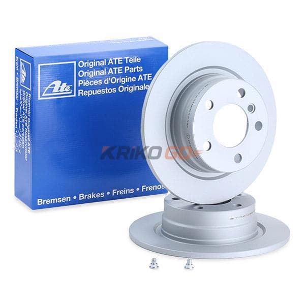 BMW 1 Seri F20 Arka Fren Diski 116i 290 mm Çap 2012-2019 ATE ORIGINAL