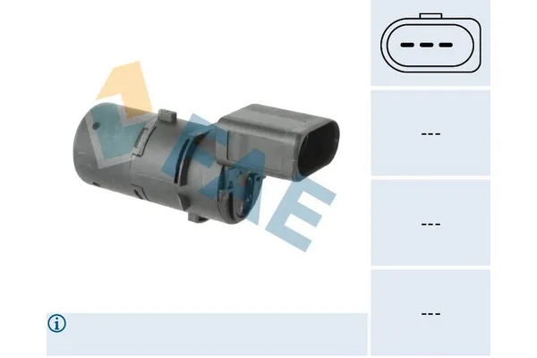 Park Sensörü  Audi A3 (8V1)(03.2012->)  ZEGEN ZPS1033