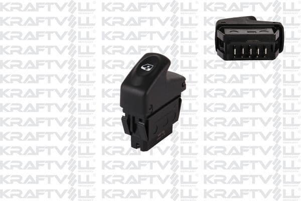Cam Açma Düğmesi Ön Sağ Dacia Logan (05.2005->) KRAFTVOLL 04050117