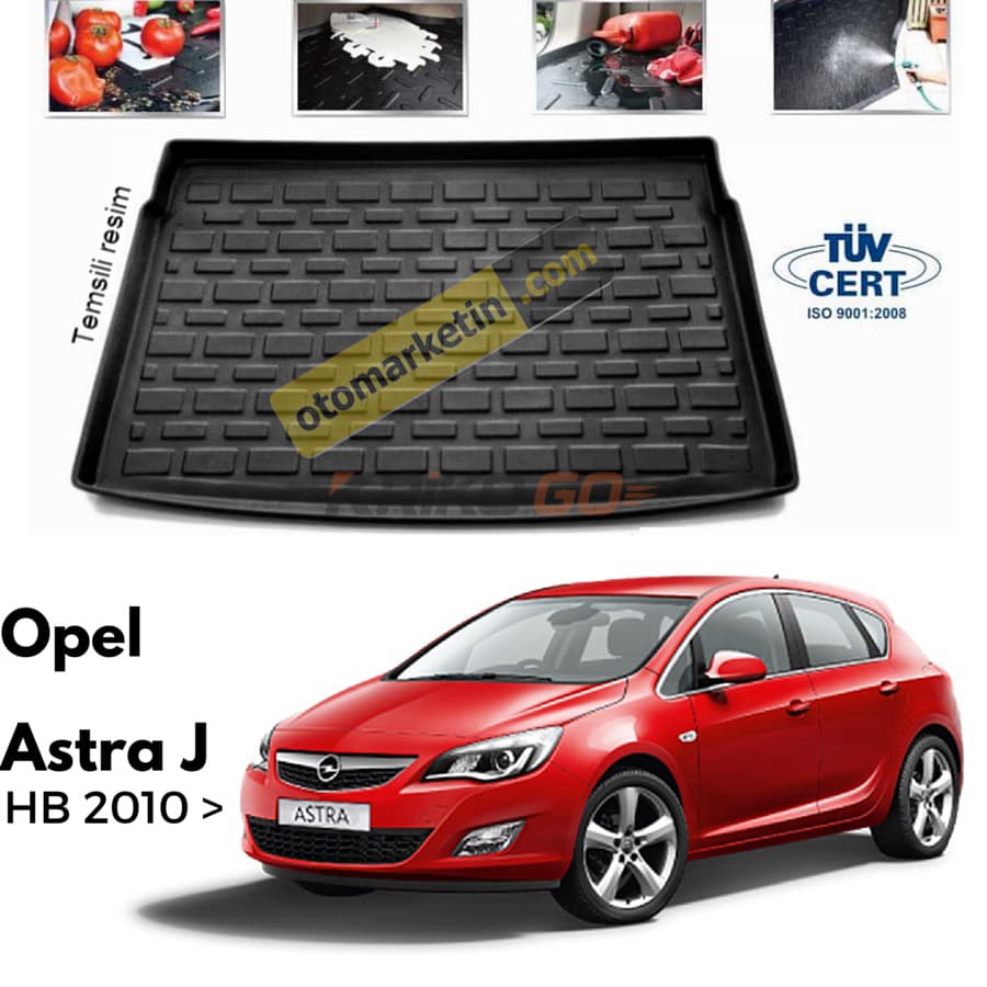 Opel Astra J Hb Bagaj Havuzu 2010 Sonrası