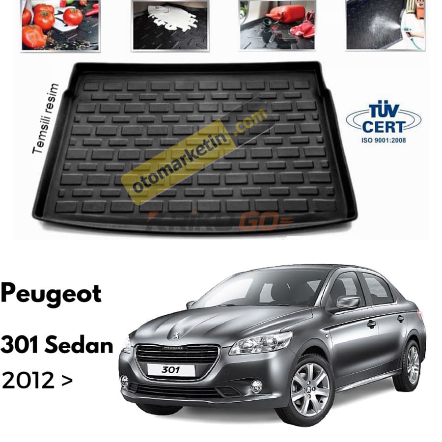 Peugeot 301 Bagaj Havuzu 2012 Sonrası