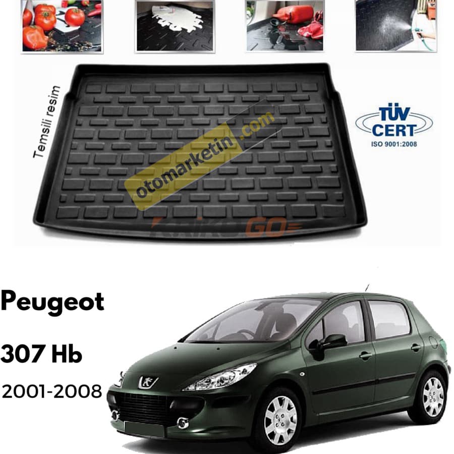Peugeot 307 HB Bagaj Havuzu 2001-2008