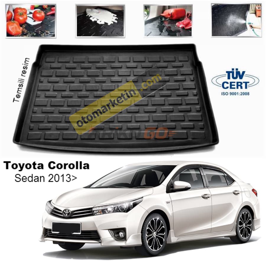 Toyota Corolla Sedan Bagaj Havuzu 2013-2018