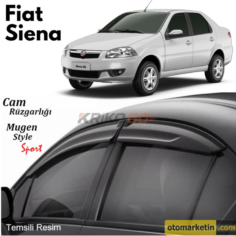 Fiat Siena Mugen Cam Rüzgarlığı