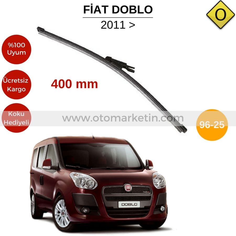 Fiat Doblo Arka Silecek 2011 Sonrası(MTM96-25)