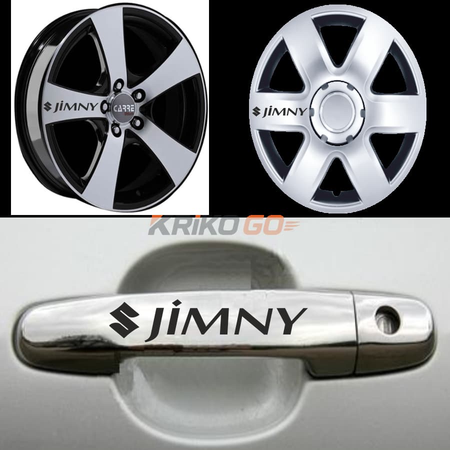 Suzuki Jimny Kapı Kolu Jant Sticker (10 Adet)