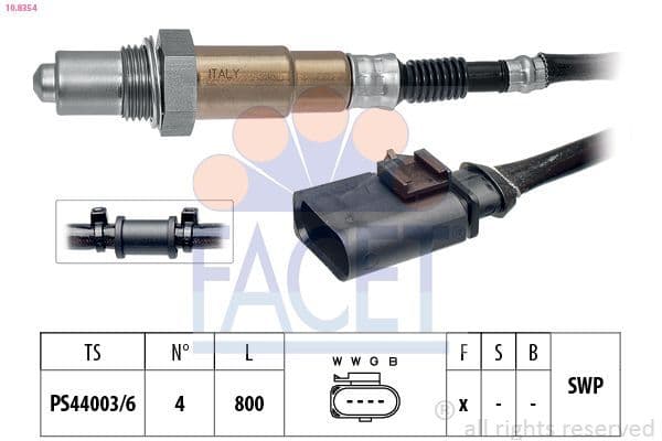 Oksijen (Lambda) Sensörü  Cupra Formentor (KM7)(08.2020->)  DELPHI ES21161-12B1