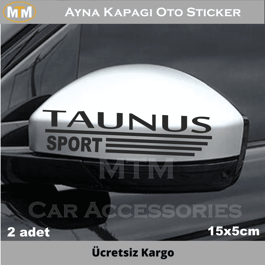 Ford Taunus Ayna Kapağı Oto Sticker (2 Adet)
