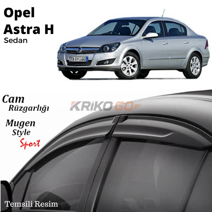 Opel Astra H Sedan Cam Rüzgarlığı