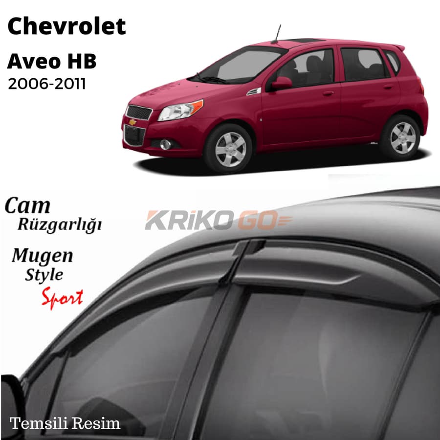 Chevrolet Aveo HB Cam Rüzgarlığı 2006-2011