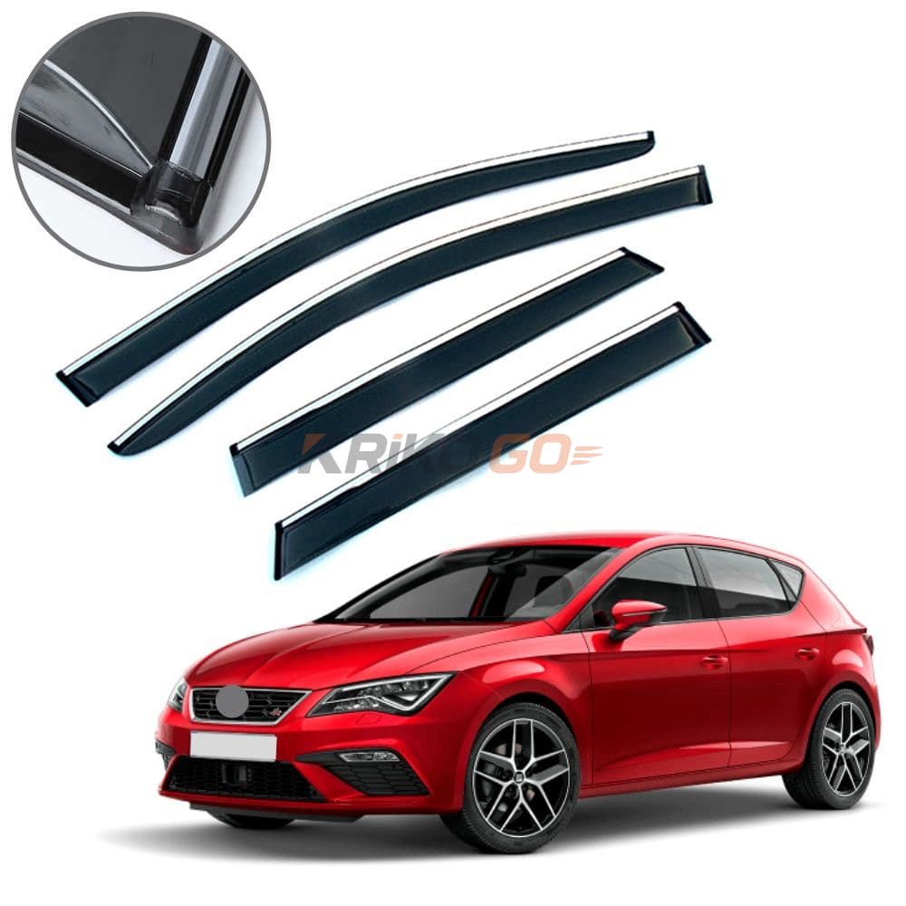 Seat Leon Krom Çıtalı Cam Rüzgarlığı 2013-2019