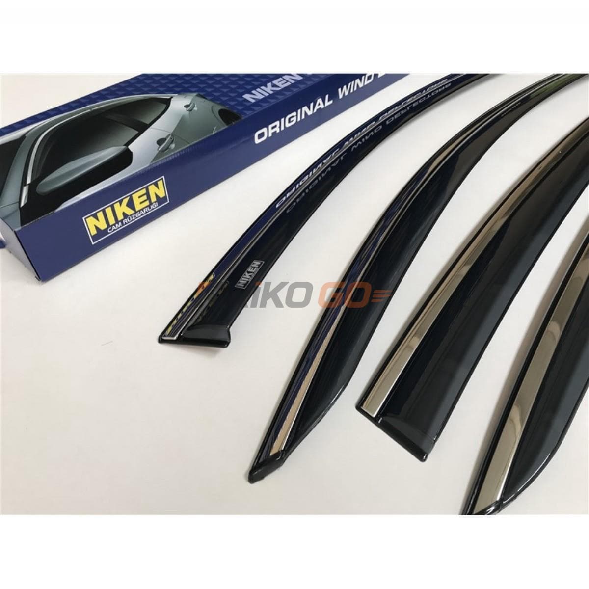 Renault Megane 3 HB Krom Çıtalı Cam Rüzgarlığı 2011-2015