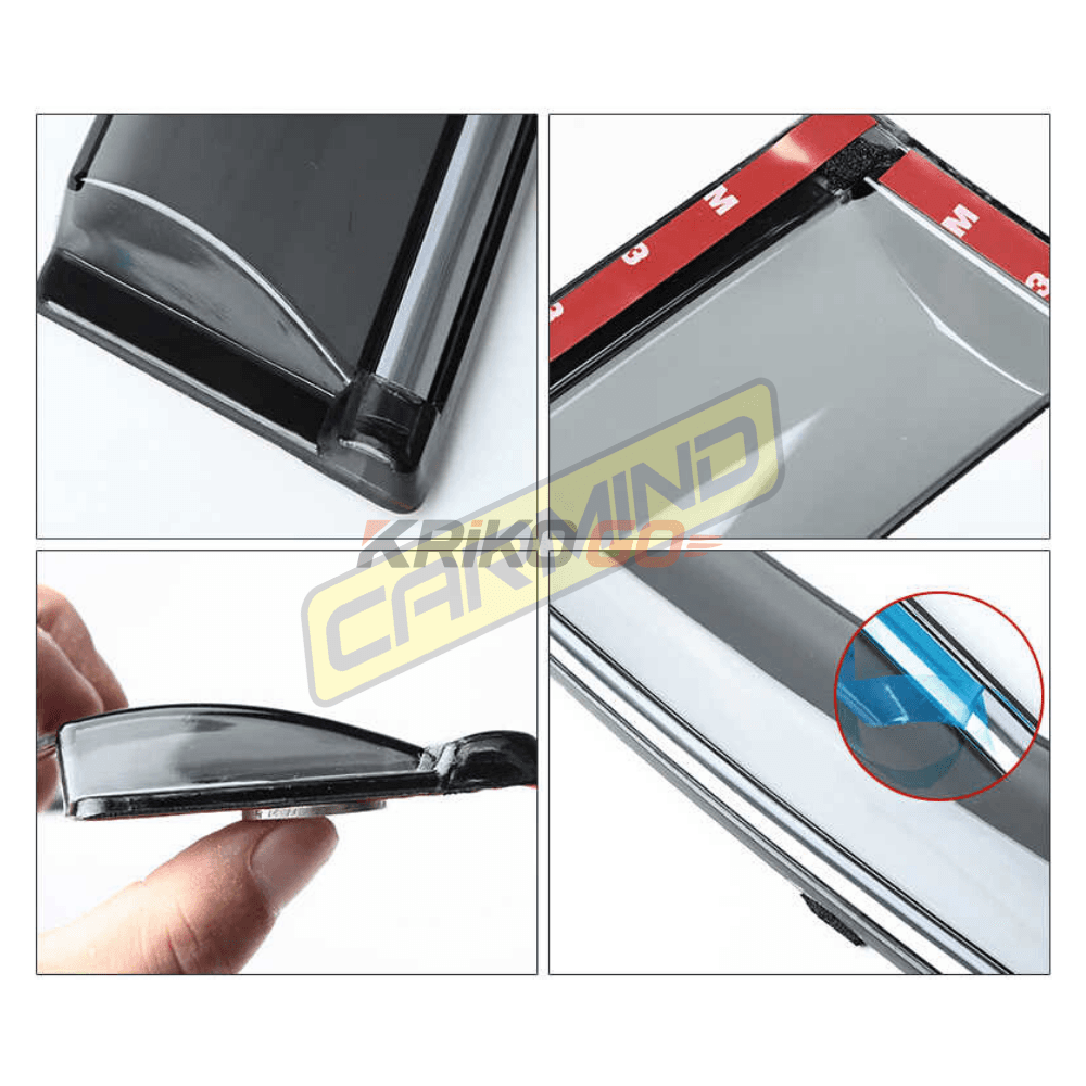 Volkswagen Golf 6 Krom Çıtalı Cam Rüzgarlığı 2009-2012