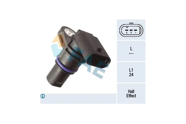 Eksantrik Devir Sensörü  Audi S3 (8L)(11.1998->)  ASPART 2CSN1006