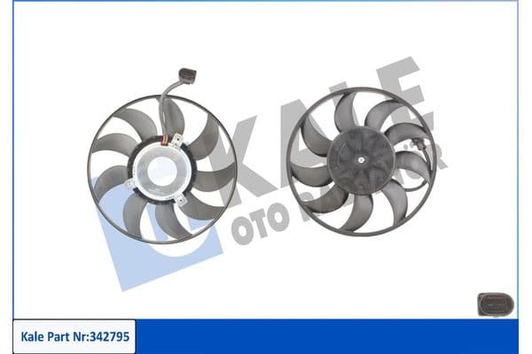 Radyatör Fan ve Motoru  Cupra Ateca (KHP/KBP)(08.2020->)  MAHER 19264