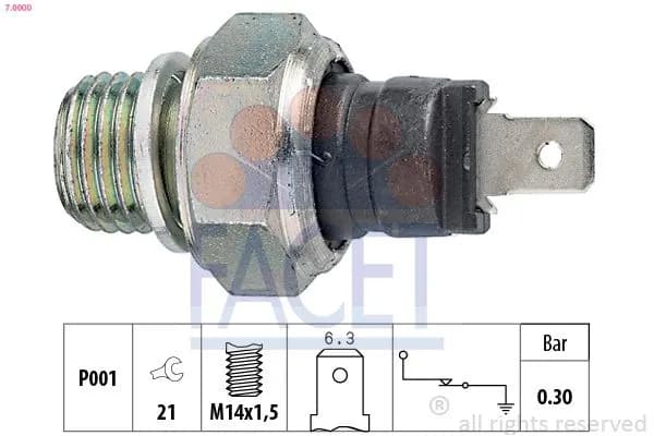 Yağ Müşürü  Lada Forma (21099)(08.1991->)  TDS F10005