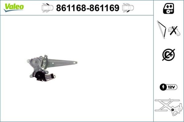 Cam Krikosu Ön Sağ Daihatsu Cuore (L276)(2007->2013)  VALEO 861169
