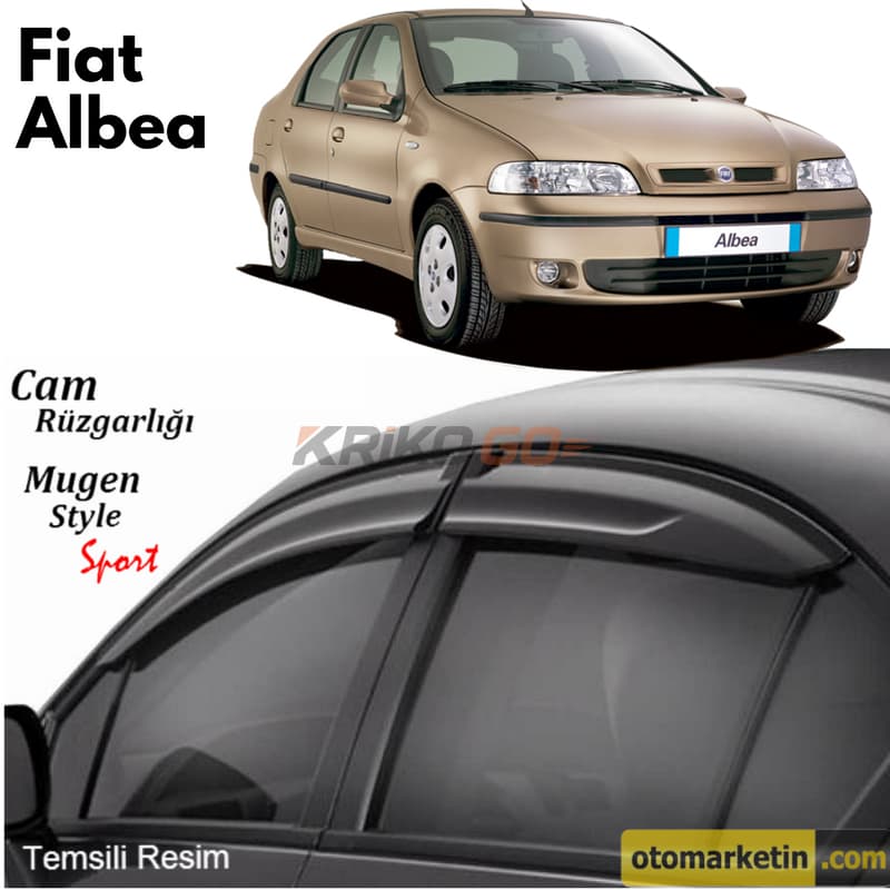 Fiat Albea Mugen Cam Rüzgarlığı