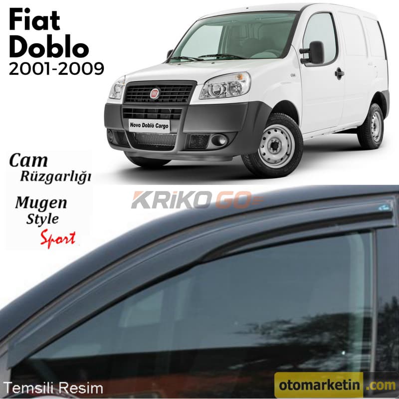 Fiat Doblo Mugen Cam Rüzgarlığı 2001-2009