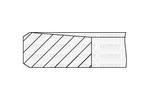 Segman (80.01MM-STD) Opel Vivaro (2001->) KOLBENSCHMIDT 800036110000