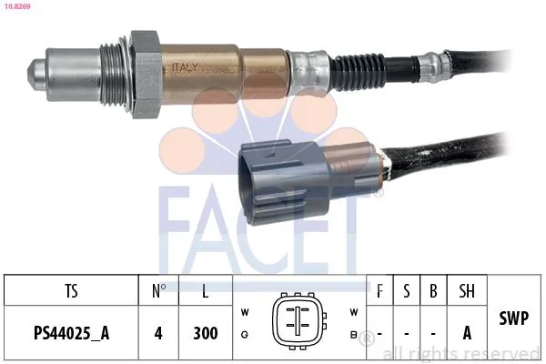 Oksijen (Lambda) Sensörü  Daihatsu Materia (M4)(2006->2011)  DELPHI ES20060-12B1