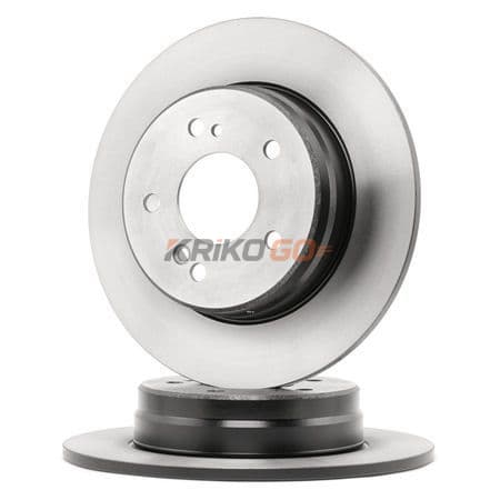 Mercedes 208 Kasa CLK200 / CLK200 Kompresör Arka Fren Diski Düz 278 mm Çap TRW