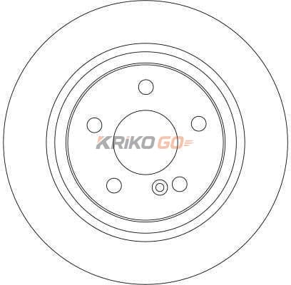 Volkswagen Jetta 3 Arka Fren Diski 1.4 TSI 122 Beygir 256 mm Çap 2006-2011 TRW