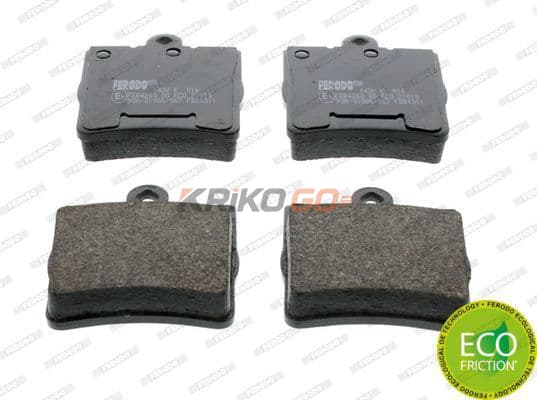 Mercedes 210 Kasa Arka Fren Balatası E220 CDI 143 Beygir 1996-2002 Tek Pimli FERODO