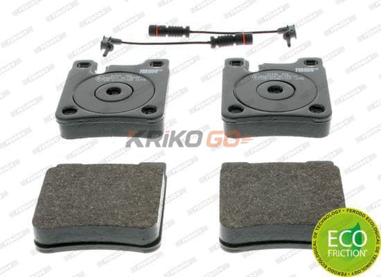 Mercedes 208 Kasa CLK 320 / 430 / 55 AMG Arka Fren Balatası FERODO
