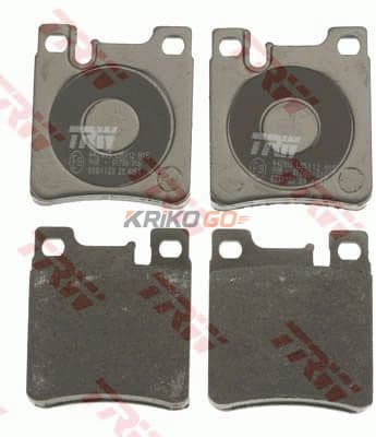 Mercedes 209 Kasa CLK55 AMG Arka Fren Balatası 2003-2009 TRW