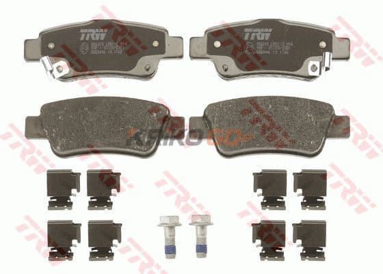 Honda CR-V Arka Fren Balatası 2.2 Dizel 140 Beygir 2007-2012 TRW