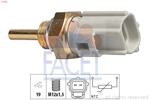 Hararet Müşürü  Daihatsu Charade (G200)(1993->2000)  BLUE PRINT ADC47207