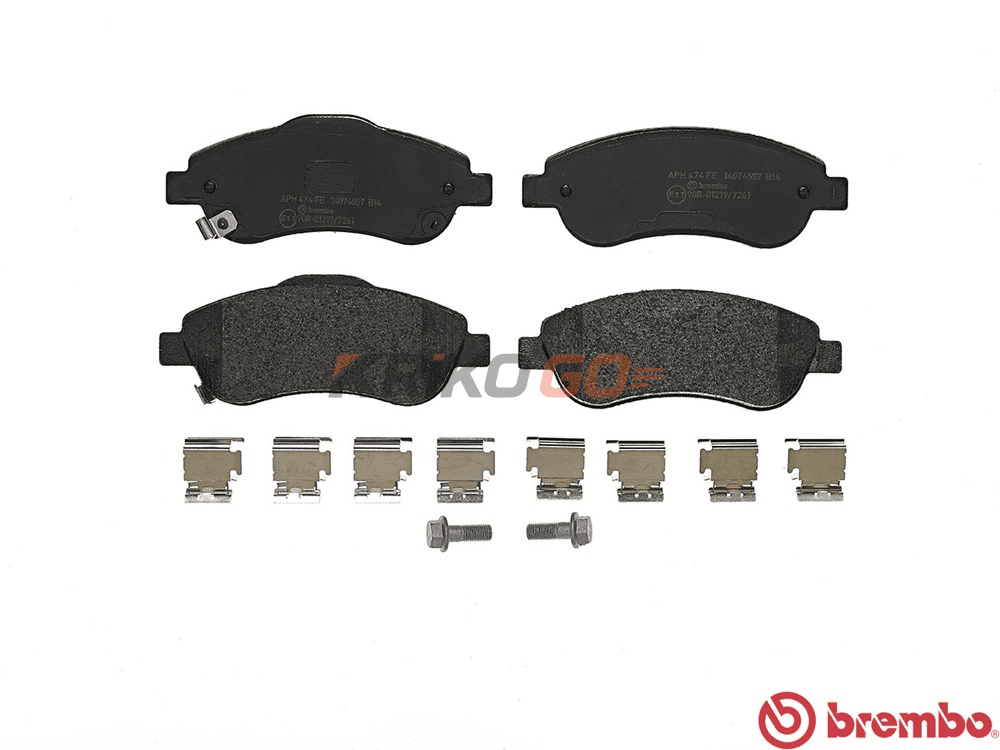 Honda CR-V Ön Fren Balatası 2.2 Dizel 140 Beygir 2007-2012 BREMBO