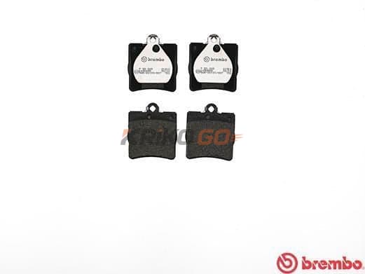 Mercedes 210 Kasa Arka Fren Balatası E220 CDI 125 Beygir 1996-2002 Tek Pimli BREMBO