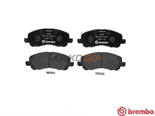Mitsubishi ASX Ön Fren Balatası 2010 ve Sonrası BREMBO