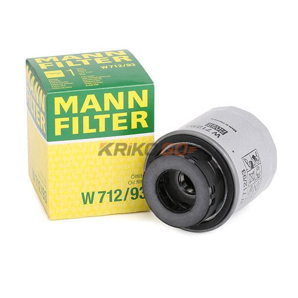Seat Leon 2 Yağ Filtresi 1.4 TSI 125 Beygir 2009-2010 MANN