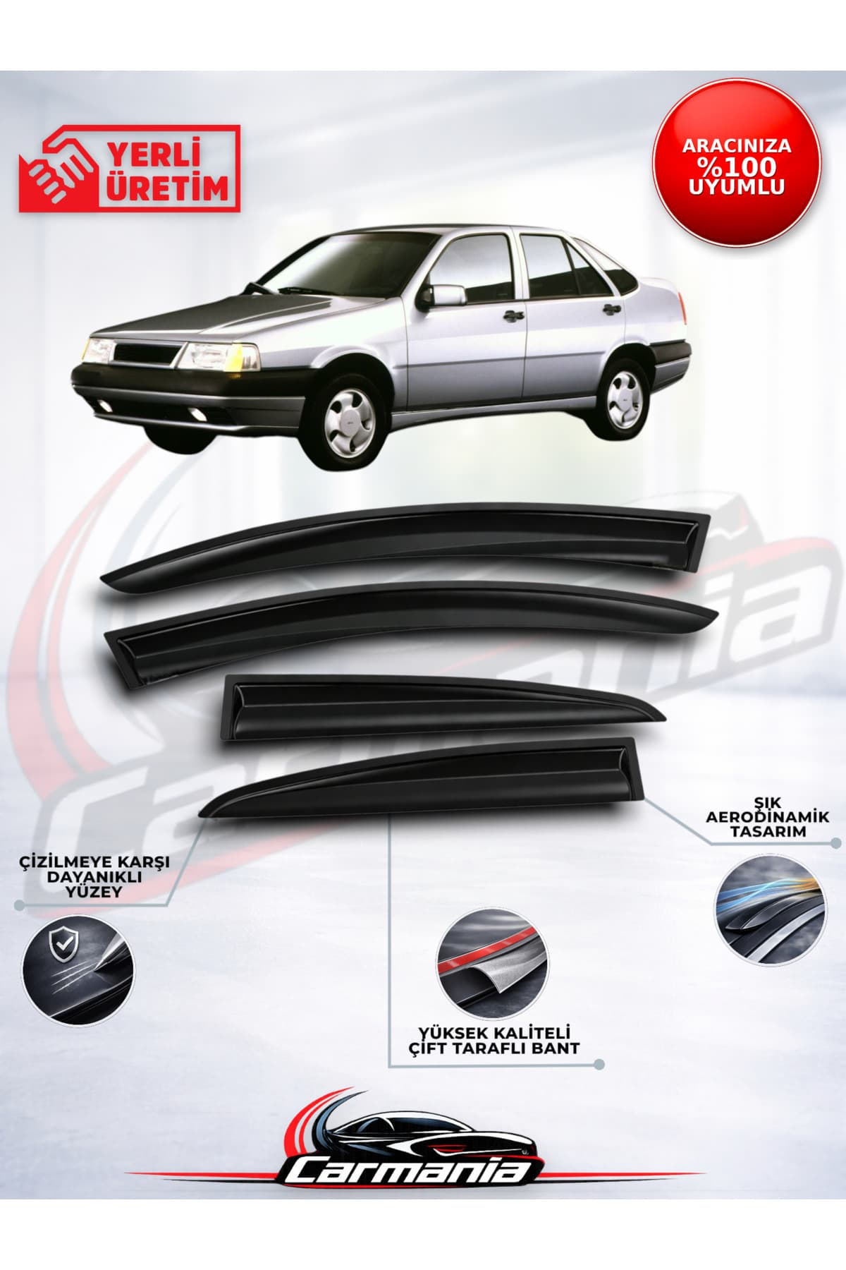 CarMania Fiat Tempra Cam Rüzgarlığı