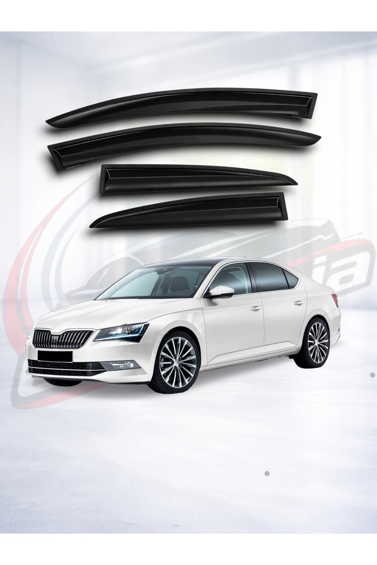 CarMania Peugeot 408 Cam Rüzgarlığı 4'lü Set